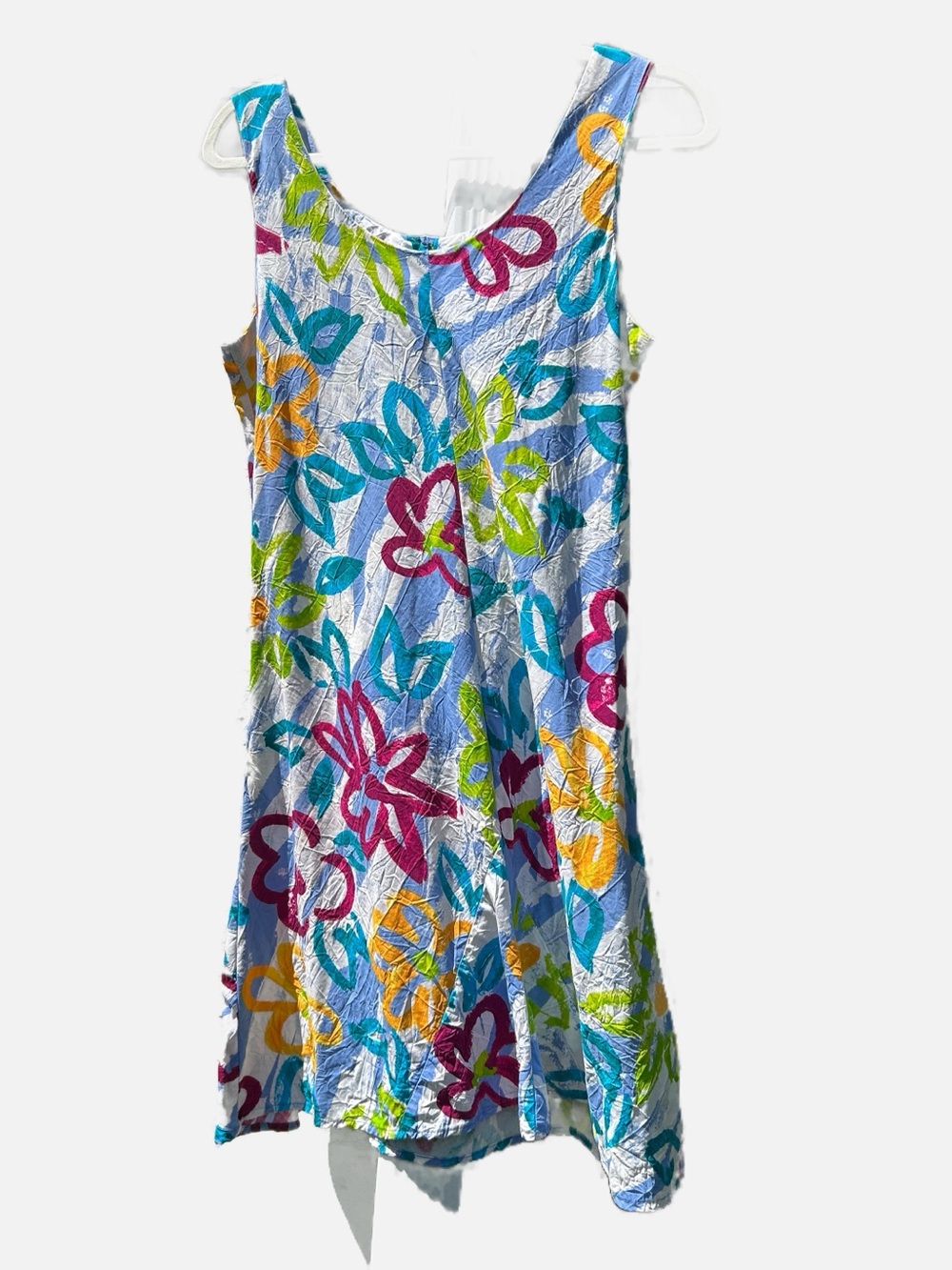Vintage Xtreme Island Designs Hawaii Floral Rayon Dress M
